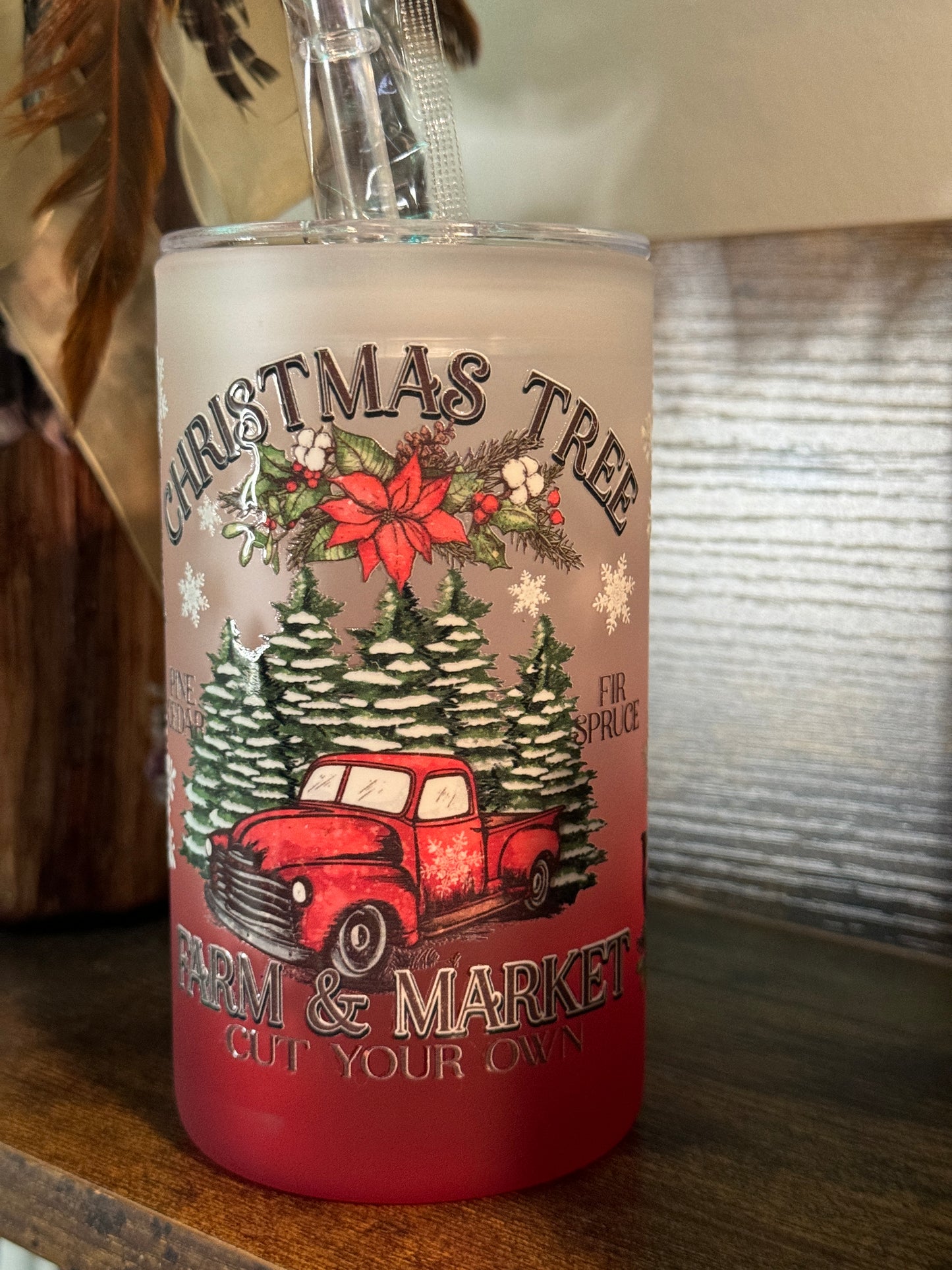Christmas Tree Glass