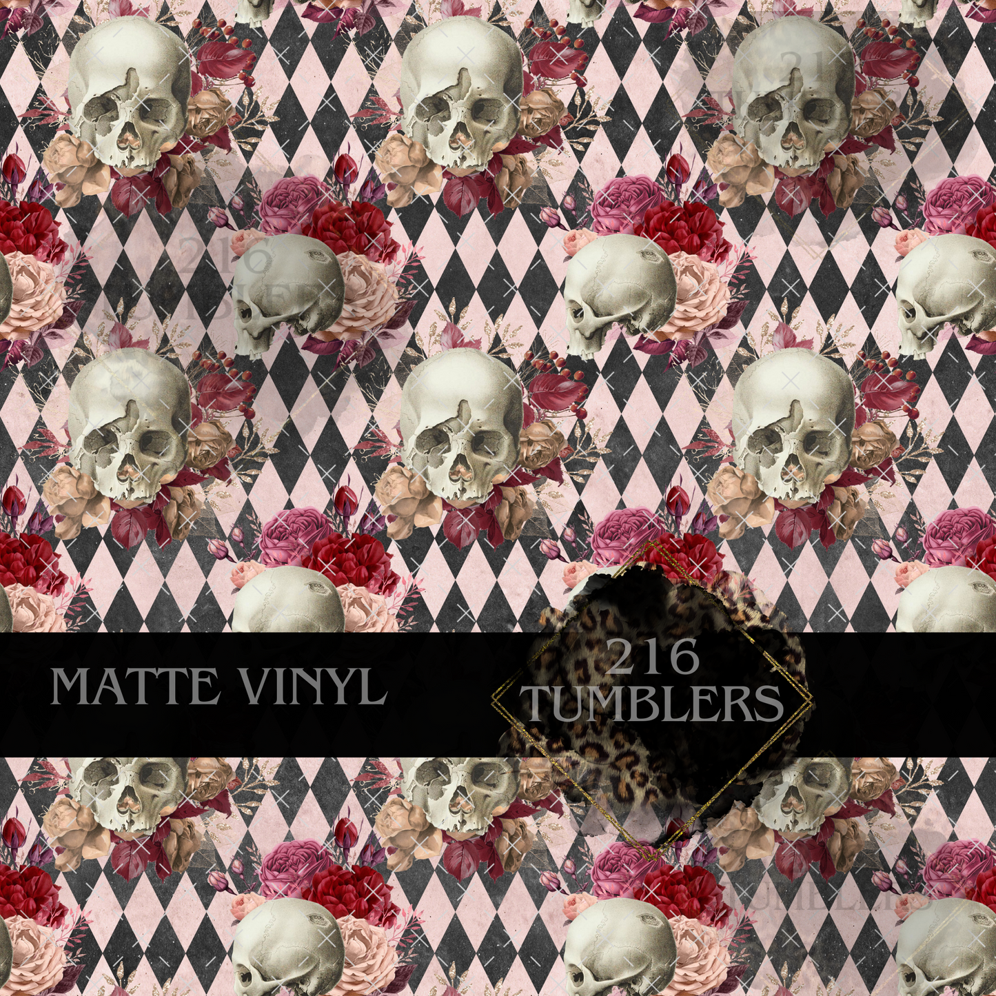 217 Pink Skulls