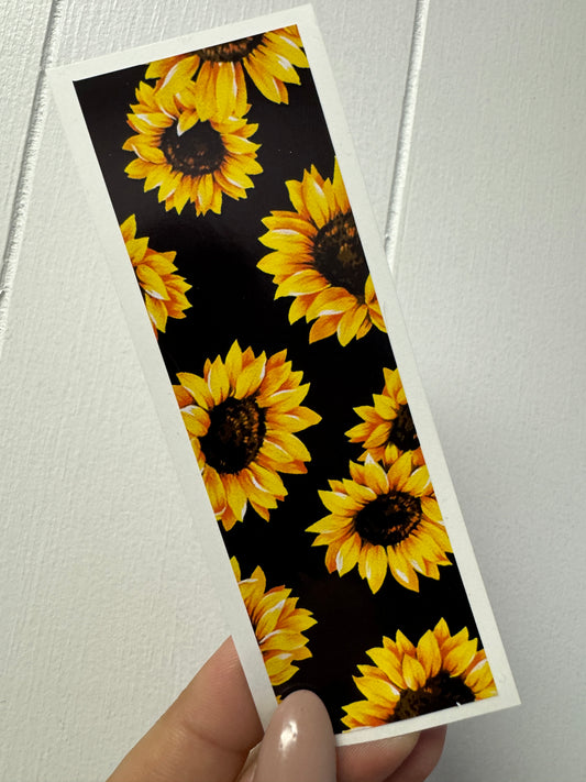 Black Sunflower Vinyl Pen Wrap