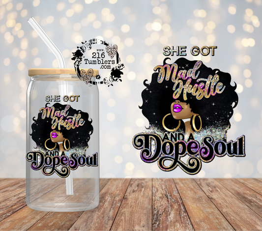 #D-69 Mad Hustle Dope Soul Decal