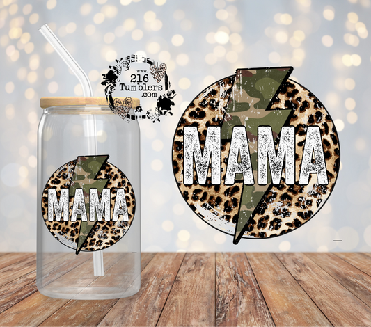 #D-96 Mama Camo Leopard