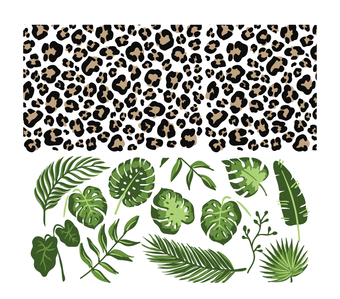 Monstera Leopard Element Sheet