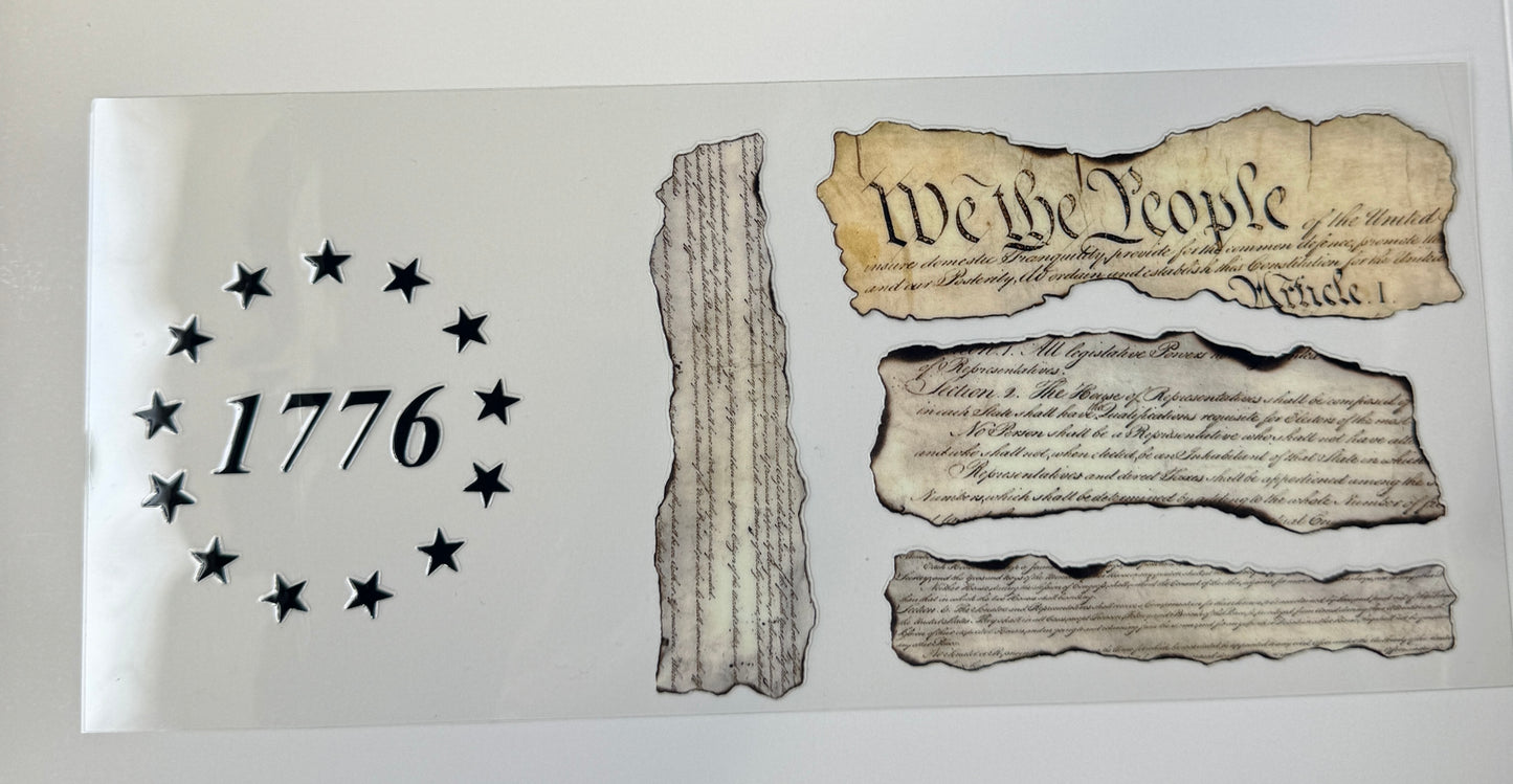 1776 Constitution Element Sheet