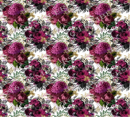 V052 MAGENTA FLORAL