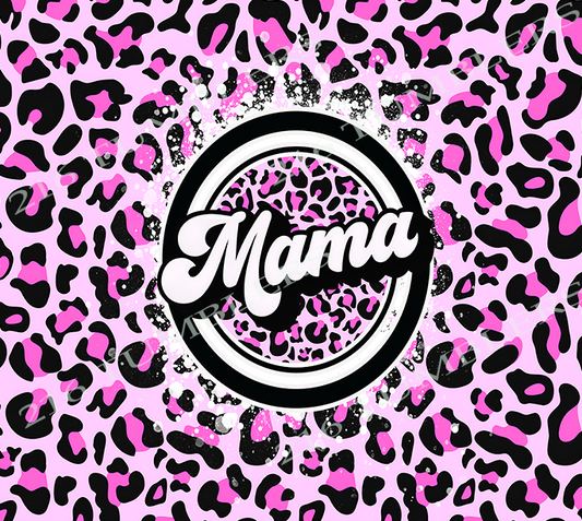 W112 MAMA PINK LEOPARD