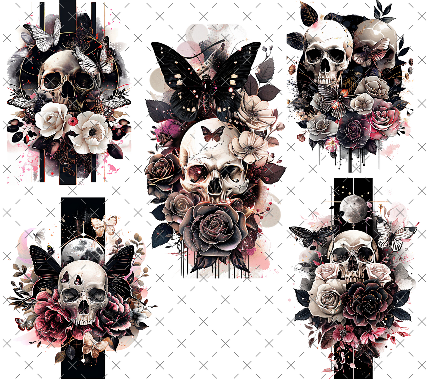 #20-117 Eternal Skulls Decal Sheet