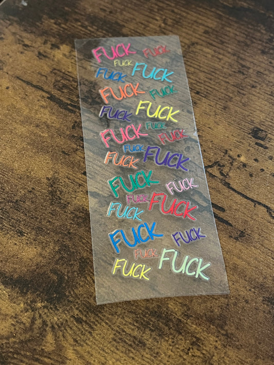 Fuck Fuck Fuck Pen Wrap