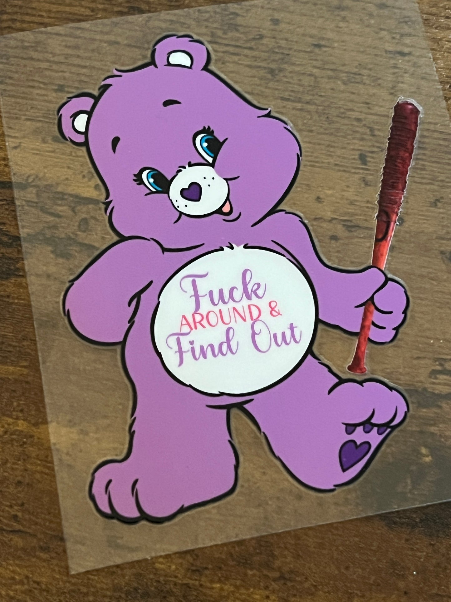 Fuck Around and Find out Swear Bear