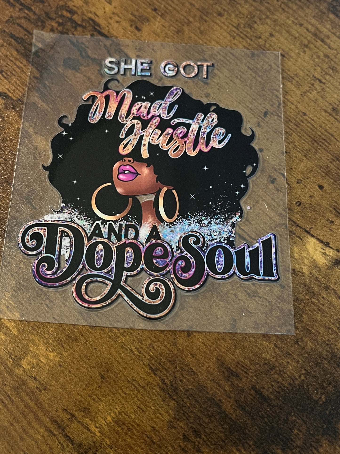 Mad Hustle Dope Soul Decal